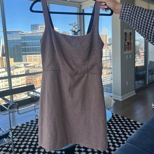 Abercrombie & Fitch plaid mini dress